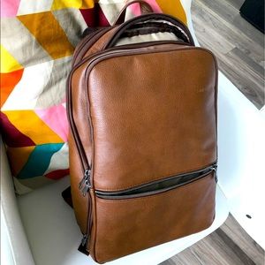 SAMSONITE Classic Leather Slim Backpack